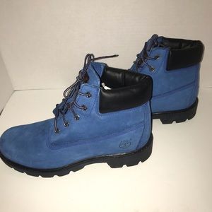 Timberland Waterproof 6-Inch Evening Blue Boots